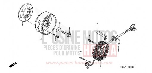 GENERATRICE CG125ES4 de 2004